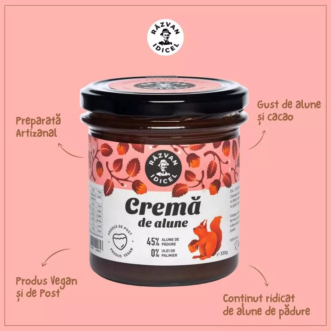 crema de alune idicel