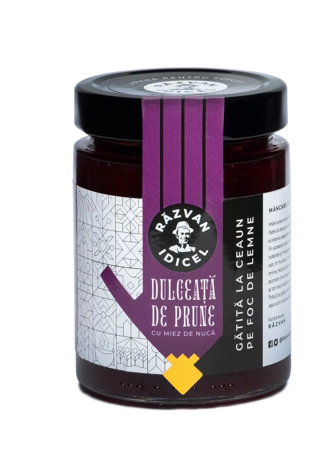 dulceata de prune cu nuca